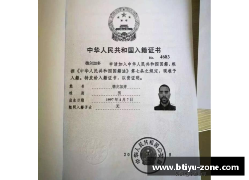 B体育球员入籍证书的重要性及其影响：全面解析与案例分析